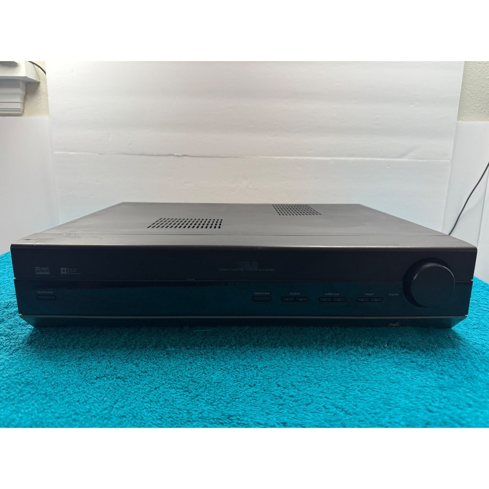 RCA RT2380BK Home Theater Audio Video Receiver Dolby Digital‎ Pro Logic II Black